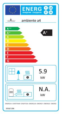 spartherm-ambiente-a-energielabel | Spartherm ambiente a4 | Kaminofen-Exklusiv.de Fachhandel für Kaminöfen