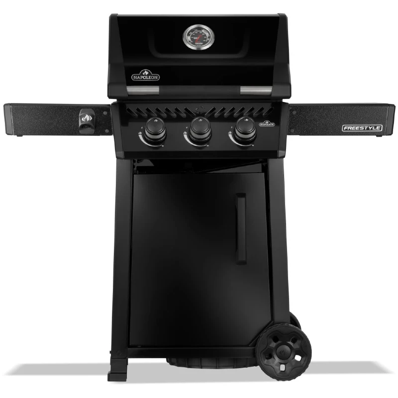 Napoleon Freestyle 365 Schwarz | Napoleon Freestyle 365 Gasgrill Schwarz mit 3 Hauptbrenner