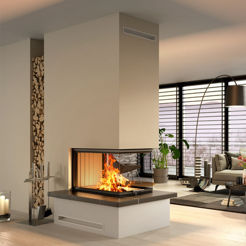 Spartherm Arte U-90h | Spartherm Arte U-90h Kamineinsatz 13 kW | Schiebetür