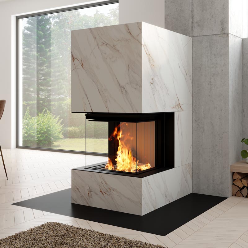 Spartherm Premium A-U-50h | Spartherm Premium A-U-50h Kamineinsatz | Scheibenspülung