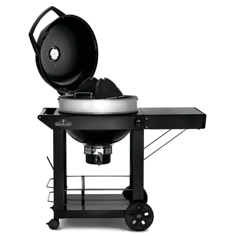 Napoleon PRO22 Holzkohle Kugelgrillwagen geöffnet | Kaminofen-Exklusiv.de Fachhandel für Kaminöfen Napoleon PRO22 Holzkohle Kugelgrillwagen geöffnet | Napoleon PRO22 Holzkohle Kugelgrillwagen | Tisch und Wagen