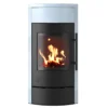 DROOFF Arola 2 Edition NatStone | DROOFF Arola 2 Edition Kaminofen 6 kW mit Holzfachtür