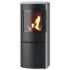 DROOFF Garda 2 PremiumGrey | DROOFF Garda 2 Kaminofen 6 kW | Soft-Close-Türschließsystem