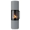 DROOFF Brunello L StilBeton basalt sandgestrahlt | Drooff Brunello 2 L Kaminofen 6 kW 🔥 optional Abbrandsteuerung