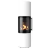 DROOFF Brunello L StilBeton cream handpoliert | Drooff Brunello 2 L Kaminofen 6 kW 🔥 optional Abbrandsteuerung