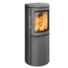 HWAM 2640c Grau | HWAM 2640c Kaminofen 4,5 kW 🔥 innovatives Türschließsystem