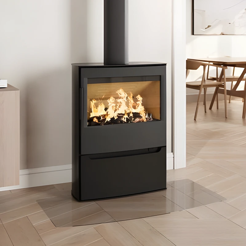 WIKING Maxi 4 Ambiente | Kaminofen-Exklusiv.de Fachhandel für Kaminöfen WIKING Maxi 4 Ambiente | WIKING Maxi 4 Kaminofen 6,3 kW 🔥 luftgeführte Scheibenspülung