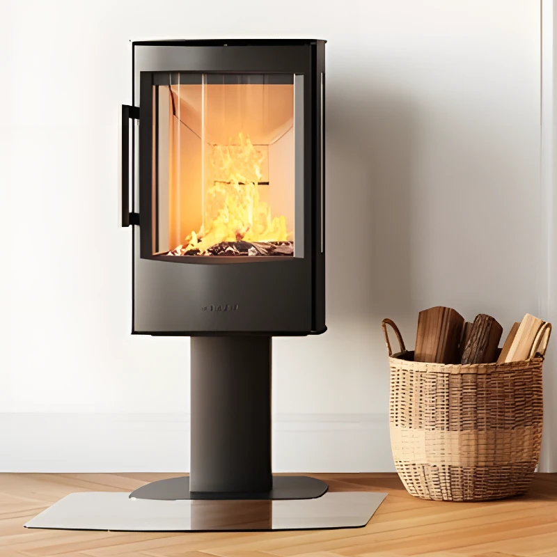WIKING Miro 1+ Ambiente | Kaminofen-Exklusiv.de Fachhandel für Kaminöfen WIKING Miro 1+ Ambiente | WIKING Miro 1+ Kaminofen 4,9 kW 🔥 selbstschließende Tür